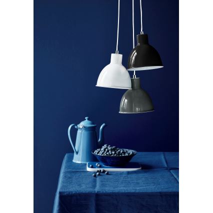 Nordlux - Luster na lanku POP 1xE27/40W/230V antracit