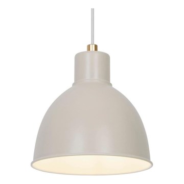 Nordlux - Luster na lanku POP 1xE27/40W/230V béžová