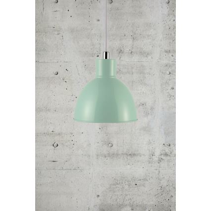 Nordlux - Luster na lanku POP 1xE27/40W/230V mintová