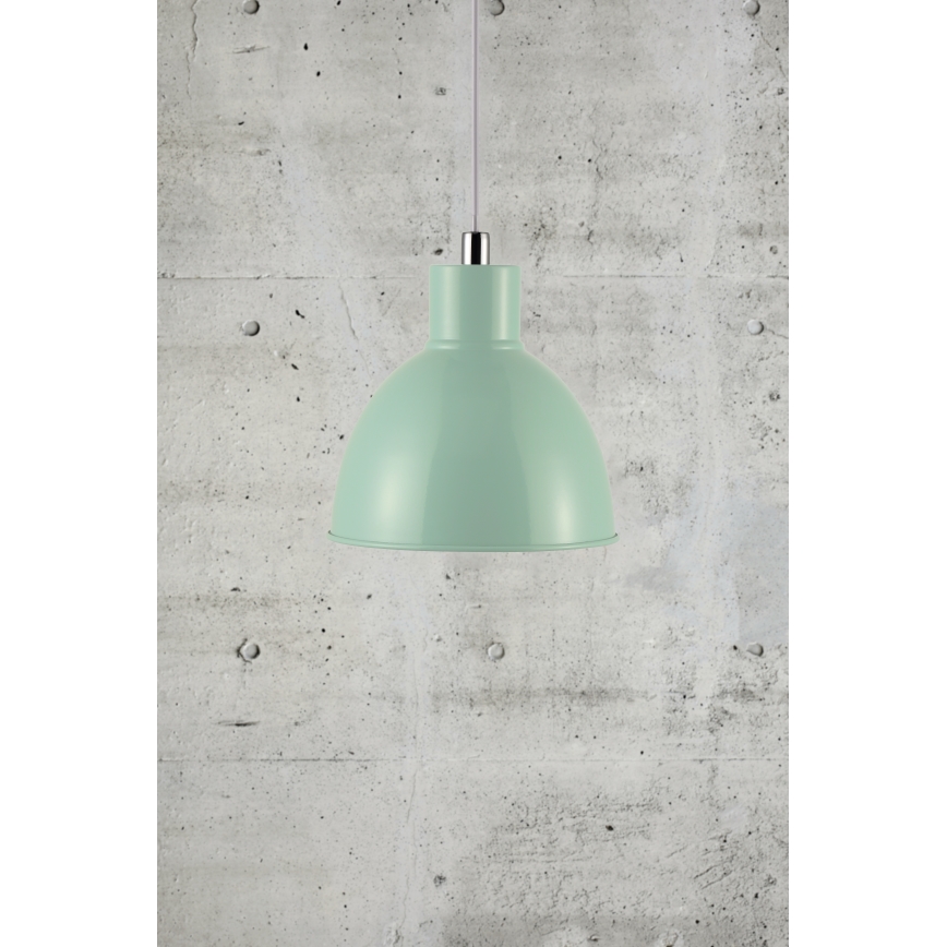Nordlux - Luster na lanku POP 1xE27/40W/230V mintová