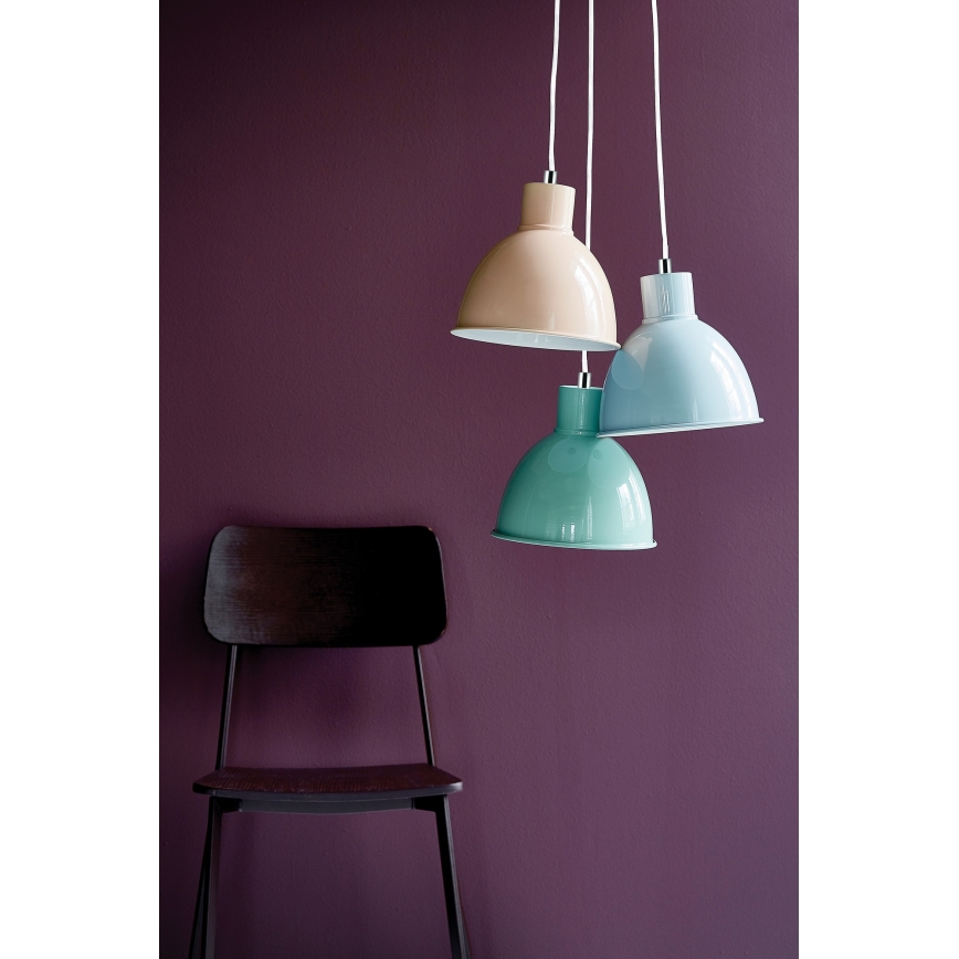 Nordlux - Luster na lanku POP 1xE27/40W/230V mintová