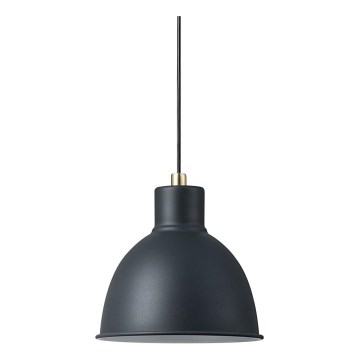 Nordlux - Luster na lanku POP 1xE27/60W/230V čierna
