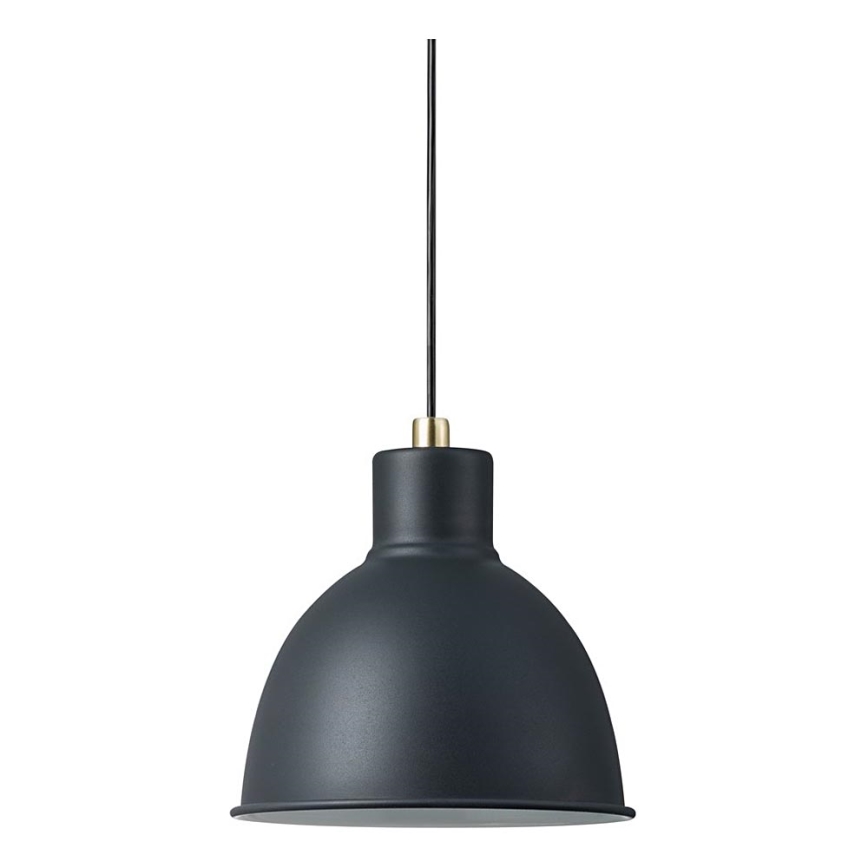Nordlux - Luster na lanku POP 1xE27/60W/230V čierna