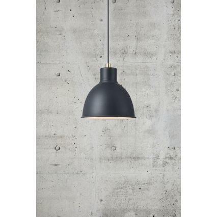 Nordlux - Luster na lanku POP 1xE27/60W/230V čierna