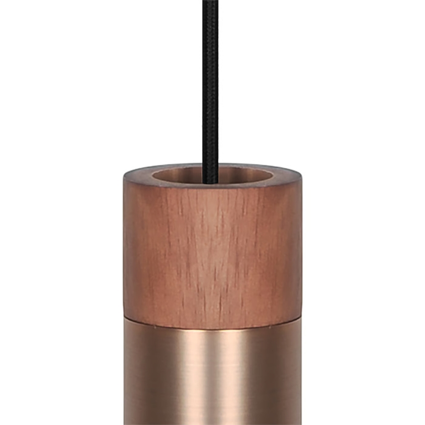 Nordlux - Luster na lanku TILO 1xGU10/15W/230V mosadz