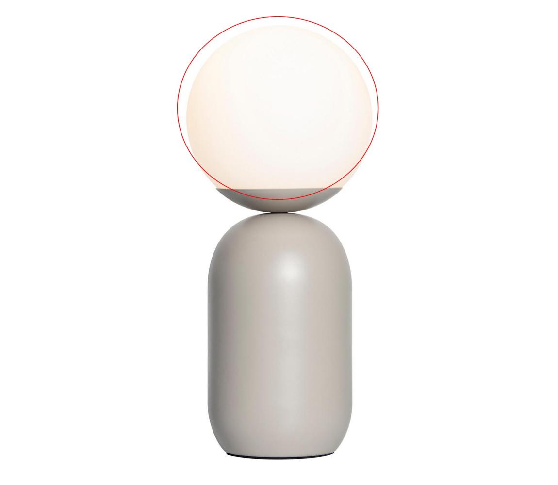 Nordlux - Náhradné sklo pre stolnú lampu NOTTI E14 4860999