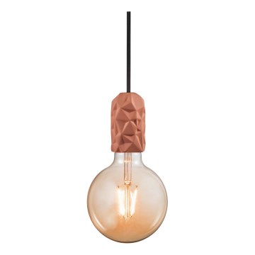 Nordlux - Napájací kábel HANG 1xE27/40W/230V medená/čierna