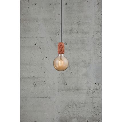 Nordlux - Napájací kábel HANG 1xE27/40W/230V medená/čierna