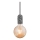 Nordlux - Napájací kábel HANG 1xE27/40W/230V šedá/čierna