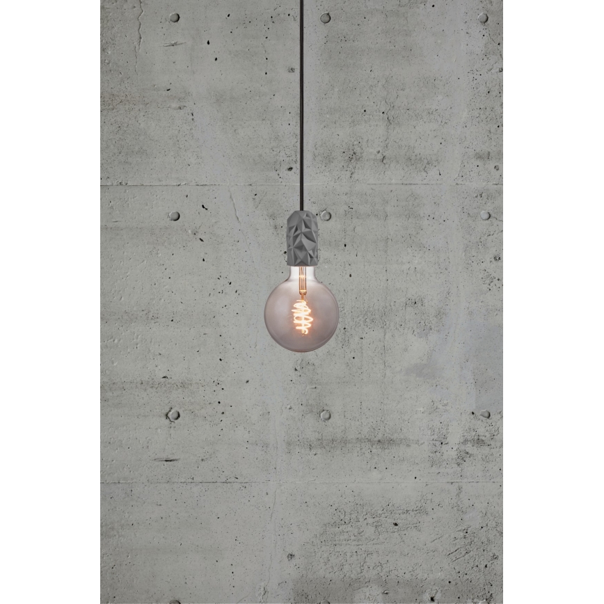 Nordlux - Napájací kábel HANG 1xE27/40W/230V šedá/čierna