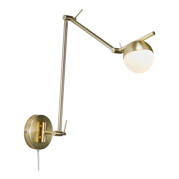 Nordlux - Nástenná lampa CONTINA 1xG9/5W/230V mosadz