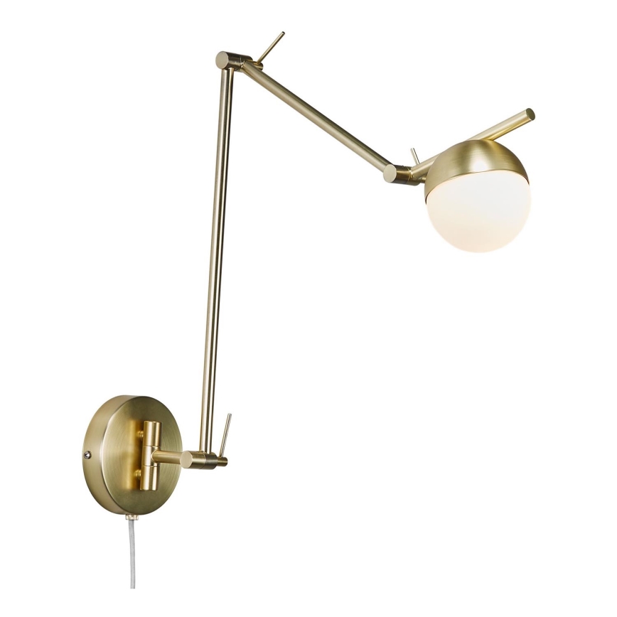 Nordlux - Nástenná lampa CONTINA 1xG9/5W/230V mosadz