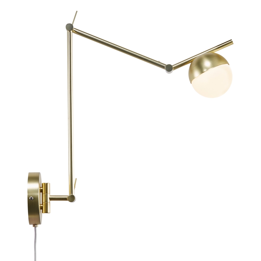 Nordlux - Nástenná lampa CONTINA 1xG9/5W/230V mosadz