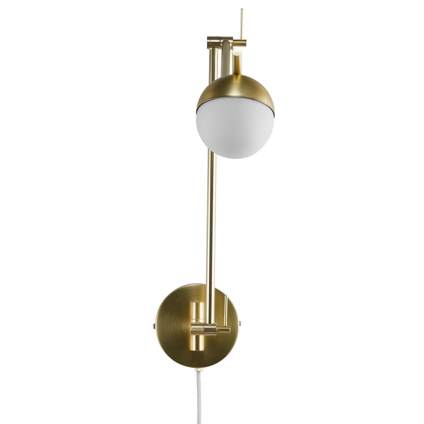 Nordlux - Nástenná lampa CONTINA 1xG9/5W/230V mosadz