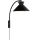 Nordlux - Nástenná lampa DIAL 1xE27/40W/230V čierna