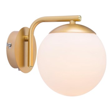 Nordlux - Nástenná lampa GRANT 1xE14/40W/230V zlatá