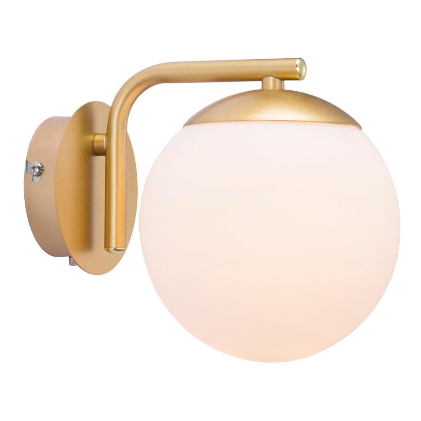 Nordlux - Nástenná lampa GRANT 1xE14/40W/230V zlatá