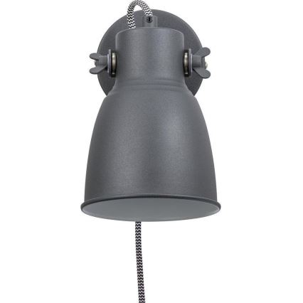 Nordlux - Nástenné bodové svietidlo ADRIAN 1xE27/25W/230V antracit