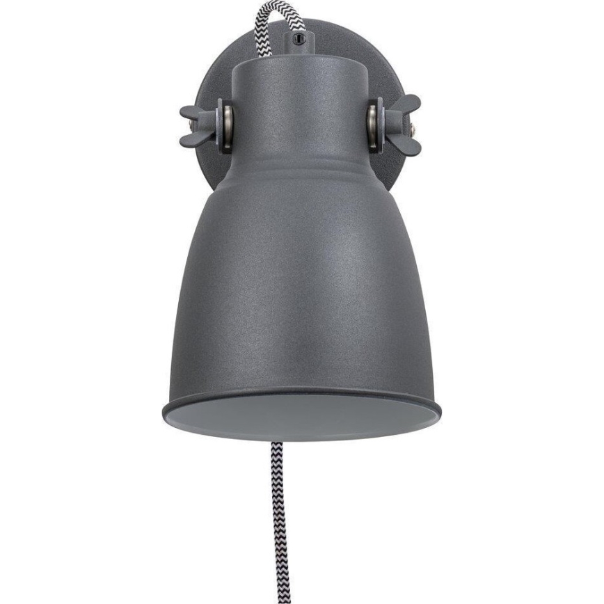 Nordlux - Nástenné bodové svietidlo ADRIAN 1xE27/25W/230V antracit