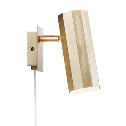 Nordlux - Nástenné bodové svietidlo ALANIS 1xGU10/15W/230V zlatá