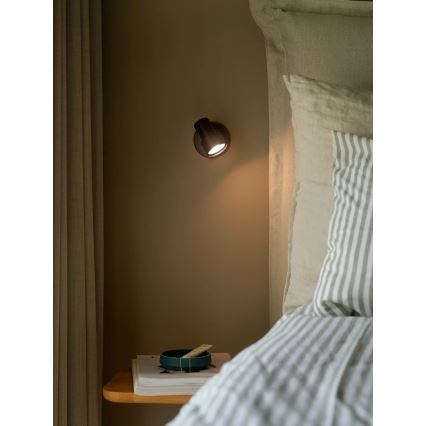Nordlux - Nástenné bodové svietidlo BOSTON 1xGU10/5W/230V čierna