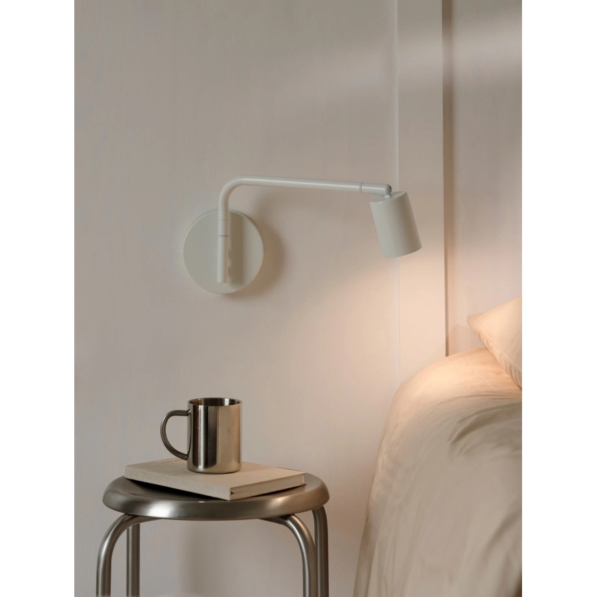 Nordlux - Nástenné bodové svietidlo EXPLORE 1xGU10/5W/230V biela