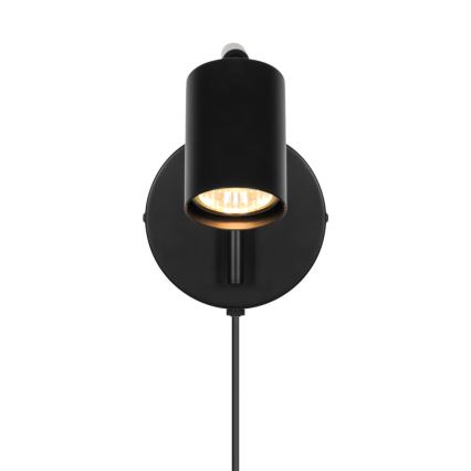 Nordlux - Nástenné bodové svietidlo EXPLORE 1xGU10/5W/230V čierne
