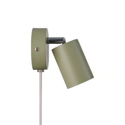 Nordlux - Nástenné bodové svietidlo EXPLORE 1xGU10/7W/230V zelená