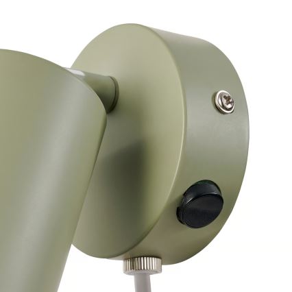 Nordlux - Nástenné bodové svietidlo EXPLORE 1xGU10/7W/230V zelená
