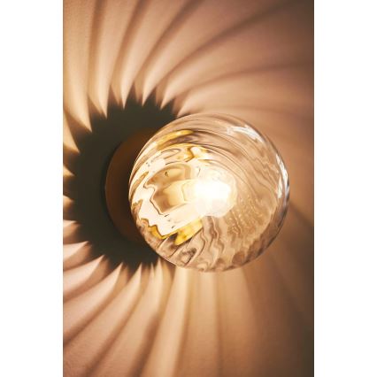 Nordlux - Nástenné svietidlo CHISELL 1xE14/25W/230V mosadz