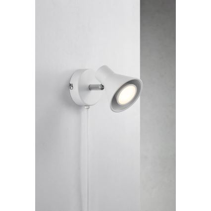 Nordlux - Nástenné svietidlo EIK 1xGU10/35W/230V biela