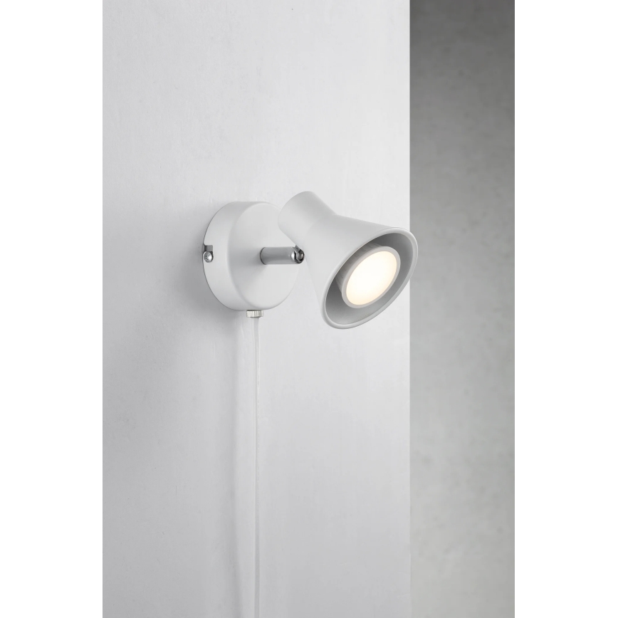 Nordlux - Nástenné svietidlo EIK 1xGU10/35W/230V biela