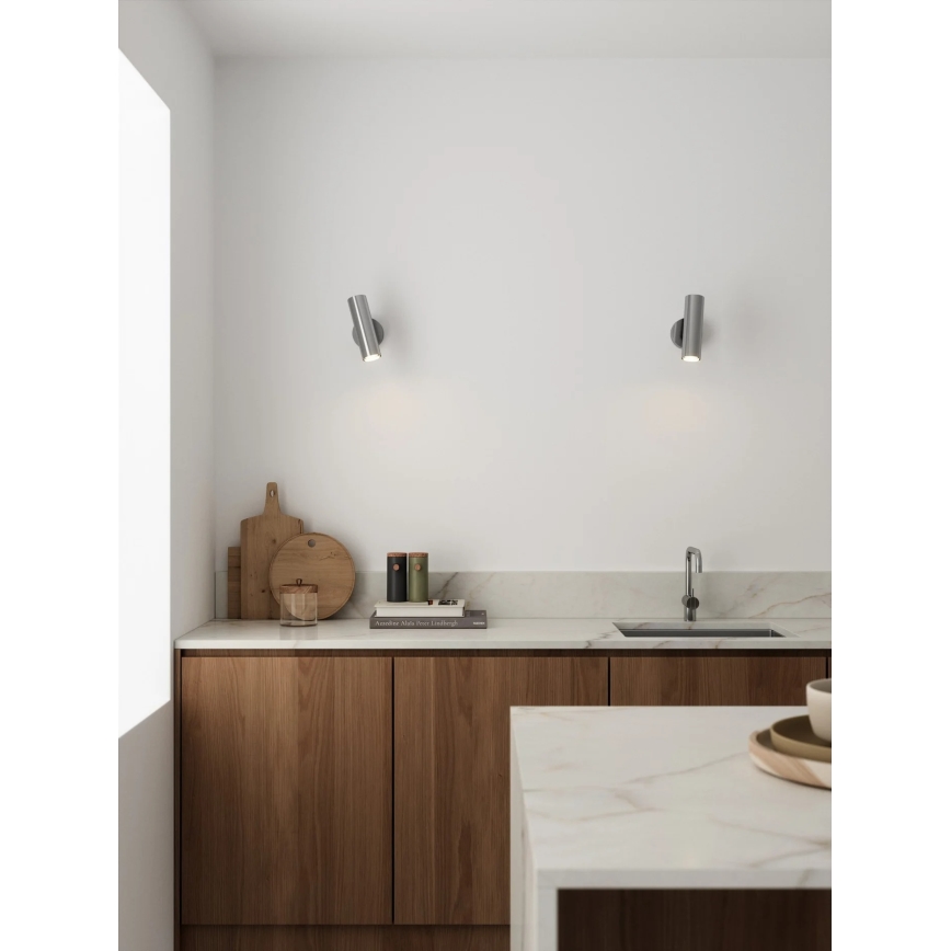 Nordlux - Nástenné bodové svietidlo MIB 1xGU10/20W/230V lesklý chróm