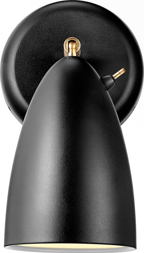 Nordlux - Nástenné svietidlo NEXUS 1xGU10/6W/230V čierne