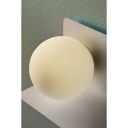 Nordlux - Nástenné svietidlo s poličkou LILIBETH 1xE14/25W/230V biela