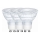 Nordlux - SADA 3x LED Žiarovka GU10/4,7W/230V 4000K