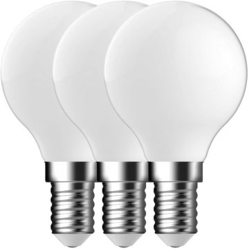 Nordlux - SADA 3x LED žiarovky G45 E14/4W/230V 2700K