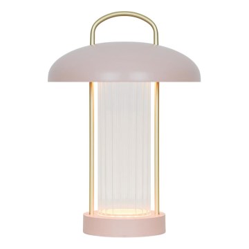 Nordlux - stmievateľná nabíjacia dotyková LED stolná lampa MIRANO LED/3W/3,7V ružová