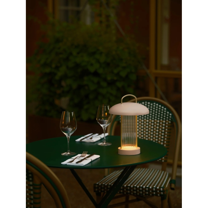 Nordlux - stmievateľná nabíjacia dotyková LED stolná lampa MIRANO LED/3W/3,7V ružová