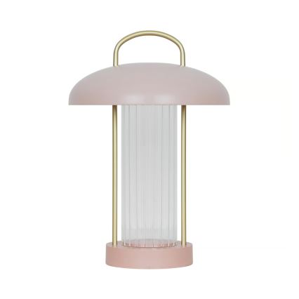 Nordlux - stmievateľná nabíjacia dotyková LED stolná lampa MIRANO LED/3W/3,7V ružová