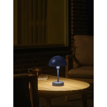 Nordlux - LED stmievateľná nabíjateľná dotyková vonkajšia stolová lampa ELLEN LED/2,8W/3,7V IP44 modrá