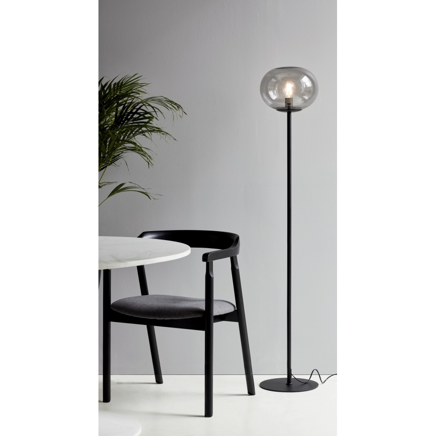 Nordlux - Stojacia lampa ALTON 1xE27/25W/230V čierna