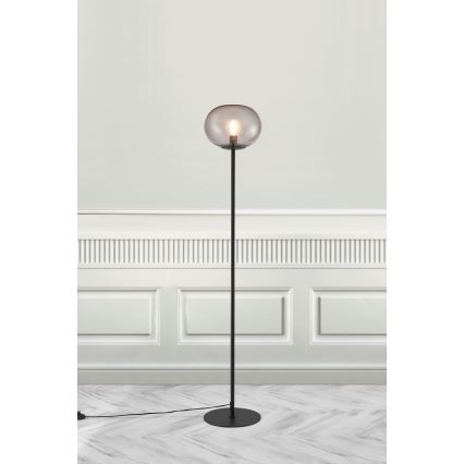 Nordlux - Stojacia lampa ALTON 1xE27/25W/230V čierna