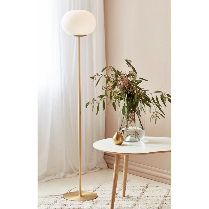 Nordlux - Stojacia lampa ALTON 1xE27/25W/230V zlatá
