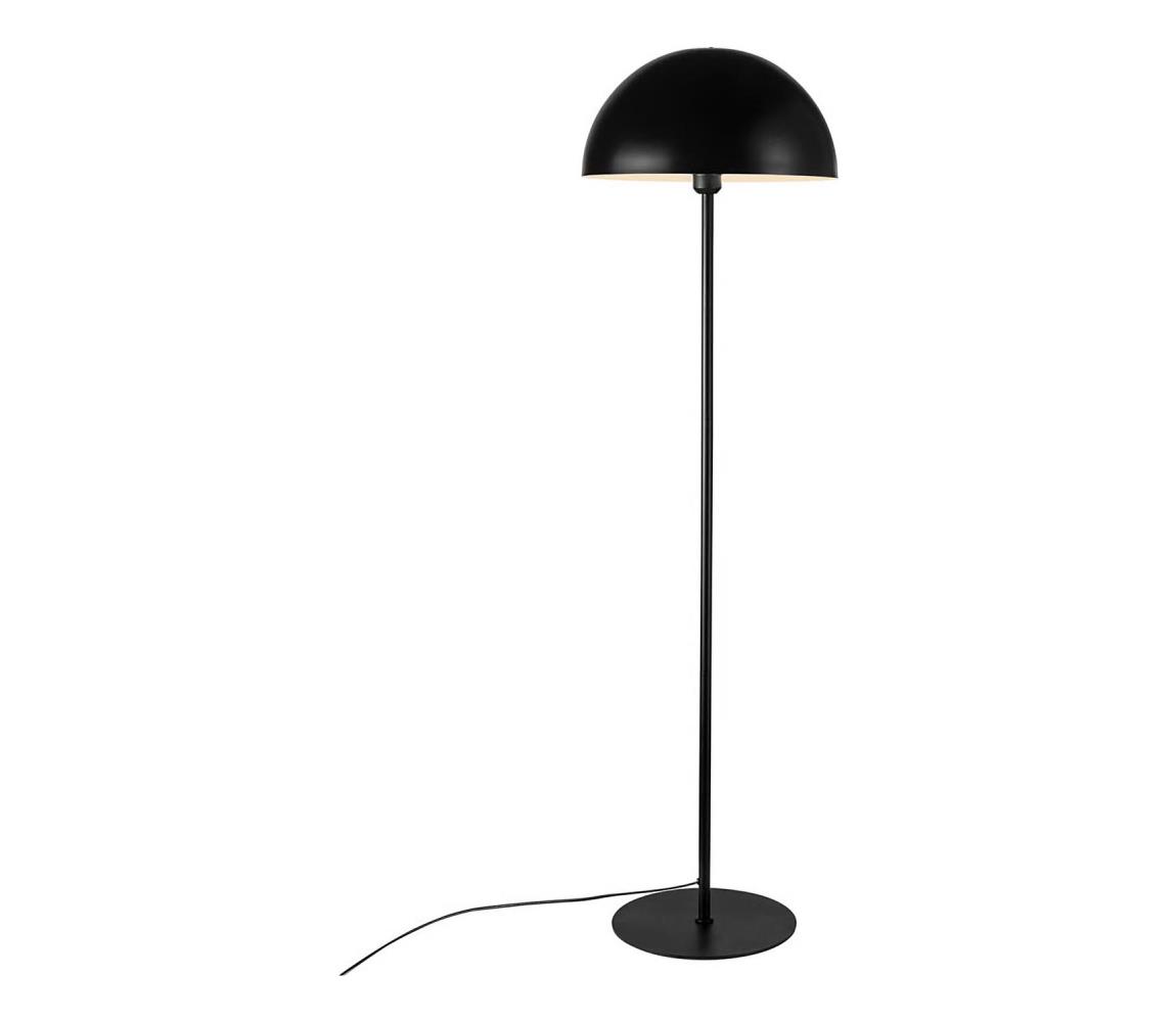 Nordlux - Stojacia lampa ELLEN 1xE27/40W/230V čierna 140 cm 48584003