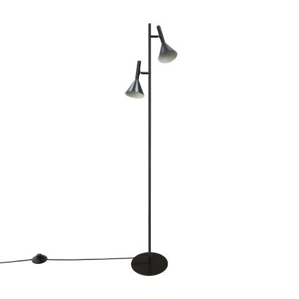 Nordlux - Stojacia lampa KELVIS 2xGU10/12W/230V čierna