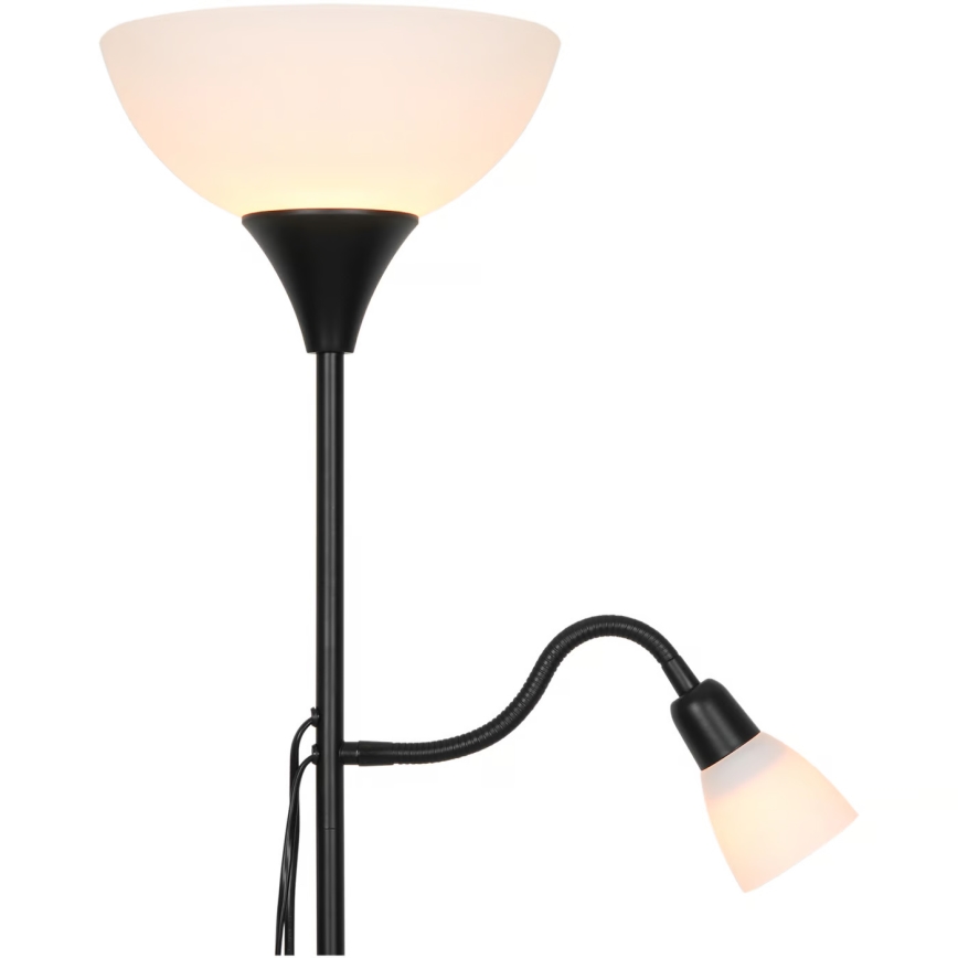 Nordlux - Stojacia lampa LAURIA 1xE27/40W/230V + 1xE14/15W