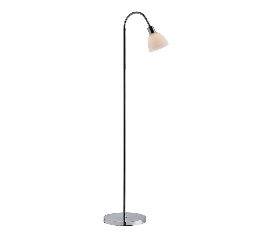 Nordlux - Stojacia lampa RAY 1xE14/25W/230V lesklý chróm 153,5 cm 63214033