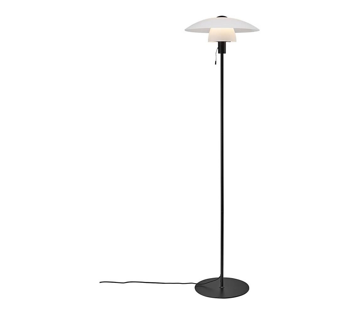 Nordlux - Stojacia lampa VERONA 1xE27/40W/230V čierna 150 cm 2010884001
