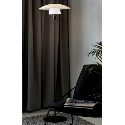 Nordlux - Stojacia lampa VERONA 1xE27/40W/230V čierna 150 cm